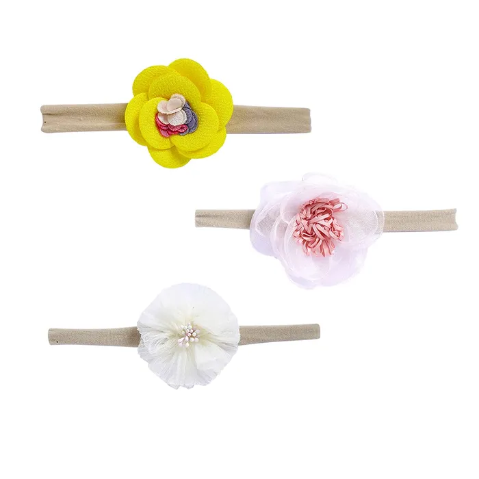 Yellow Chimes Necklaces Melbees by Yellow Chimes Combo of 3 Stretcheable Hair Bands Floral Hair Accessories for Baby Infant Pack of 3 MultiColor Medium Yellow Chimes Necklaces Melbees by Yellow Chimes Combo of 3 Stretcheable Hair Bands Floral Hair Accessories for Baby Infant Pack of 3 MultiColor Medium