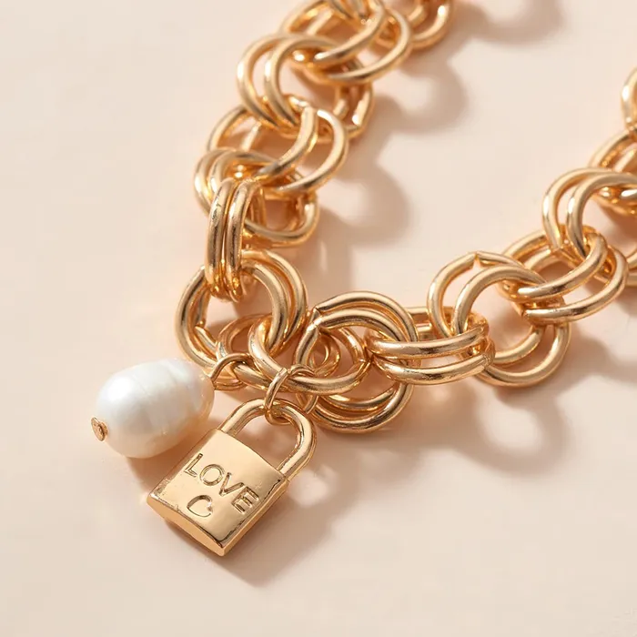 Yellow Chimes Necklaces Yellow Chimes Bracelet for Women and Girls Golden Charm Bracelets for Women 4 Pcs Combo Gold Plated Butterfly Hanging Charm Bracelet for Girls Birthday Gift for Girls Women