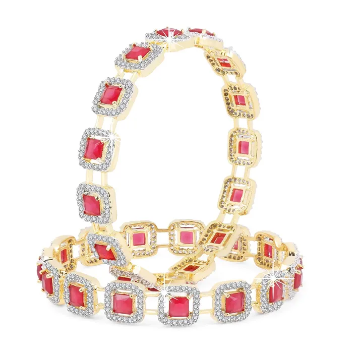 Yellow Chimes Necklaces Yellow Chimes Elegant Set of 2 Pcs Pink ADAmerican Diamond Studded 18k Gold Plated Handcrafted Ruby Bangles for Women Girls 28 Yellow Chimes Necklaces Yellow Chimes Elegant Set of 2 Pcs Pink ADAmerican Diamond Studded 18k Gold Plated Handcrafted Ruby Bangles for Women Girls 28