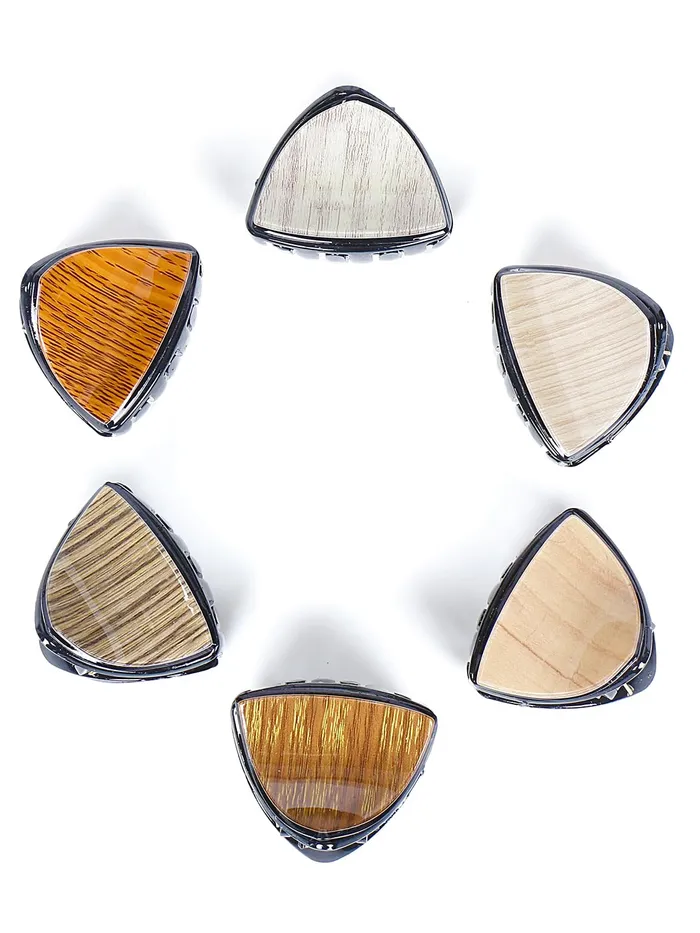 Yellow Chimes Necklaces Yellow Chimes Hair Clutchers Claws for Women 6 Pcs Hair Claws for Girls MultiColor Triangle Style Hair Clutchers Hair Accessories for Women and Girls
