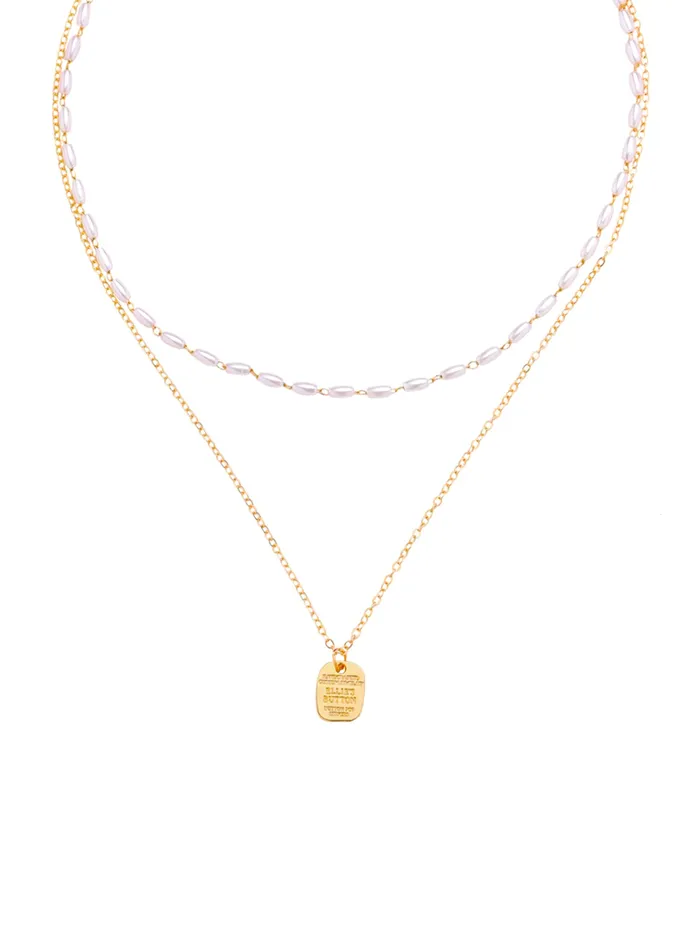 Yellow Chimes Necklaces Yellow Chimes Layered Pearl Necklace for Women Fashion Gold Plated Chain Pendant Necklace Multilayered Chain Necklace for Girls Glam Chains Birthday Anniversary Gift for Women Wife Yellow Chimes Necklaces Yellow Chimes Layered Pearl Necklace for Women Fashion Gold Plated Chain Pendant Necklace Multilayered Chain Necklace for Girls Glam Chains Birthday Anniversary Gift for Women Wife