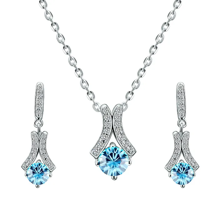 Yellow Chimes Necklaces Yellow Chimes Pendant Set for Women and Girls A5 High Grade Blue Crystal Pendant Set Silver Tone Chain Pendant With Earrings Set for Girls Birthday Gifts For Women Yellow Chimes Necklaces Yellow Chimes Pendant Set for Women and Girls A5 High Grade Blue Crystal Pendant Set Silver Tone Chain Pendant With Earrings Set for Girls Birthday Gifts For Women