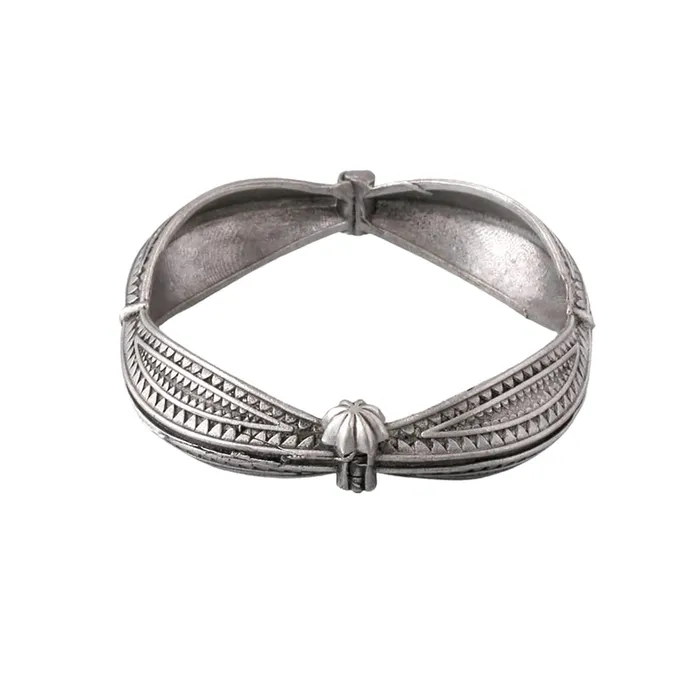 Yellow Chimes Oxidised Bangle for Women Traditional Oxidised Silver Ethnic Design Openable Bangle for Women and Girls Yellow Chimes Earrings Yellow Chimes Oxidised Bangle for Women Traditional Oxidised Silver Ethnic Design Openable Bangle for Women and Girls Yellow Chimes Earrings