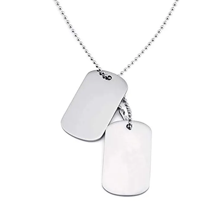 Yellow Chimes Pendant for Men and Boys Silver Dog Tag for Men Stainless Steel Army Dog Tag Chain Pendants for Men Birthday Gift for Men and Boys Anniversary Gift for Husband Yellow Chimes Earrings Yellow Chimes Pendant for Men and Boys Silver Dog Tag for Men Stainless Steel Army Dog Tag Chain Pendants for Men Birthday Gift for Men and Boys Anniversary Gift for Husband Yellow Chimes Earrings