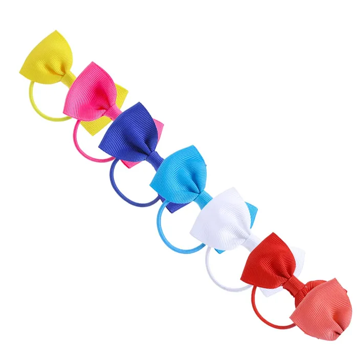 Yellow Chimes Rings Melbees by Yellow Chimes Combo of 7 Days 7 Colors Ponytail Holders Hair Accessories for Girls Kids Pack of 7 MultiColor Medium