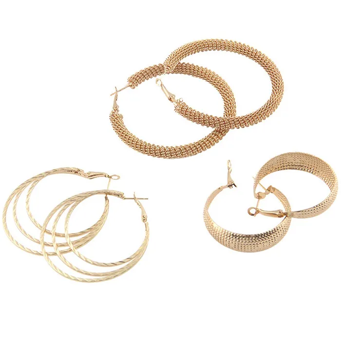 Yellow Chimes Rings Yellow Chimes Fashion Latest Combo Of 3 Pairs Gold Plated Stylish Twisted Hoop Earrings For Women And Girl Yellow Chimes Rings Yellow Chimes Fashion Latest Combo Of 3 Pairs Gold Plated Stylish Twisted Hoop Earrings For Women And Girl