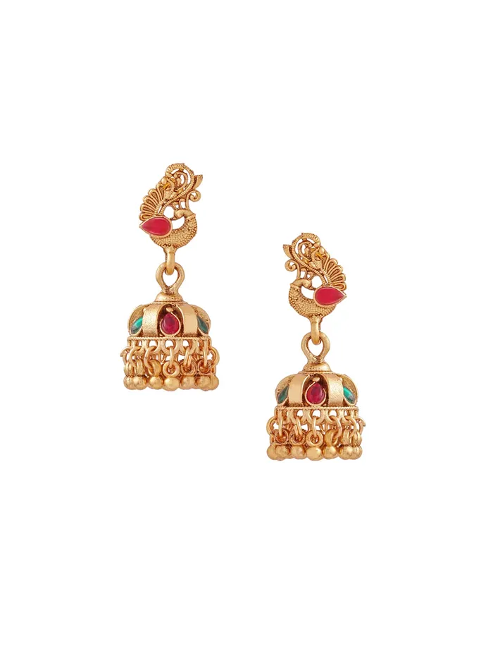 Yellow Chimes Rings Yellow Chimes Jhumka Earrings for Women Traditional Gold Plated Small Jhumki Earrings for Girls Golden Peacock Shaped Jhumkas Earrings Ethnic Accessories for Women Birthday Anniversary Gift Yellow Chimes Rings Yellow Chimes Jhumka Earrings for Women Traditional Gold Plated Small Jhumki Earrings for Girls Golden Peacock Shaped Jhumkas Earrings Ethnic Accessories for Women Birthday Anniversary Gift