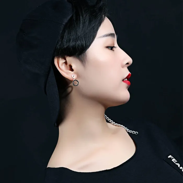 Yellow Chimes Western Style Stainless Steel Never Fading Designer Earrings for Women Girls Rose Gold Yellow Chimes Earrings