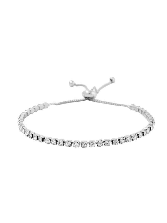 Yellow Chimes Women Crystal Bracelets Silver Toned Bracelets For Women White CZ Crystals Bracelet For Woman Birthday Gift for Girls Women Anniversary Gift for Wife Yellow Chimes Bracelets Yellow Chimes Women Crystal Bracelets Silver Toned Bracelets For Women White CZ Crystals Bracelet For Woman Birthday Gift for Girls Women Anniversary Gift for Wife Yellow Chimes Bracelets