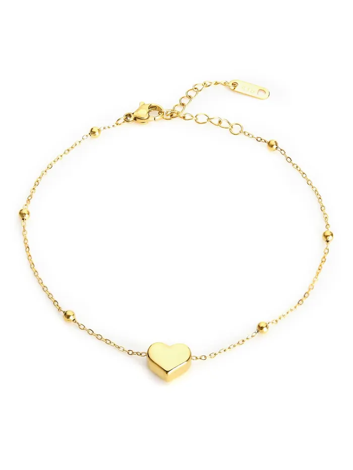 Yellow Chimes Yellow Chimes Anklets for Women Rose GoldPlated Stainless Steel Heartbeat Charm Anklet For Women and Girls Valentine Gift for Girls Earrings Yellow Chimes Yellow Chimes Anklets for Women Rose GoldPlated Stainless Steel Heartbeat Charm Anklet For Women and Girls Valentine Gift for Girls Earrings
