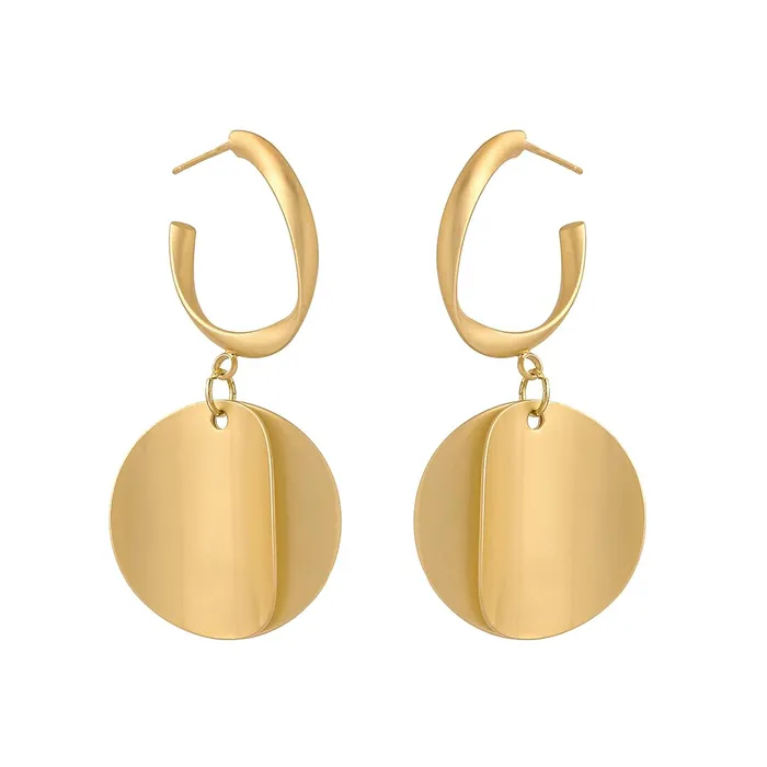 Yellow Chimes Yellow Chimes Earrings for Women and Girls Fashion Golden Hoop Earrings for women Gold Plated Dual Layered Disc Drop Hoop Earrings Birthday Gift for Girls and Women Anniversary Gift for Wife Rings Yellow Chimes Yellow Chimes Earrings for Women and Girls Fashion Golden Hoop Earrings for women Gold Plated Dual Layered Disc Drop Hoop Earrings Birthday Gift for Girls and Women Anniversary Gift for Wife Rings